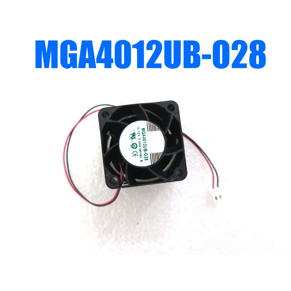 Suitable For MGA4012UB-O28 DC12V 0.55A 2Lines Fan