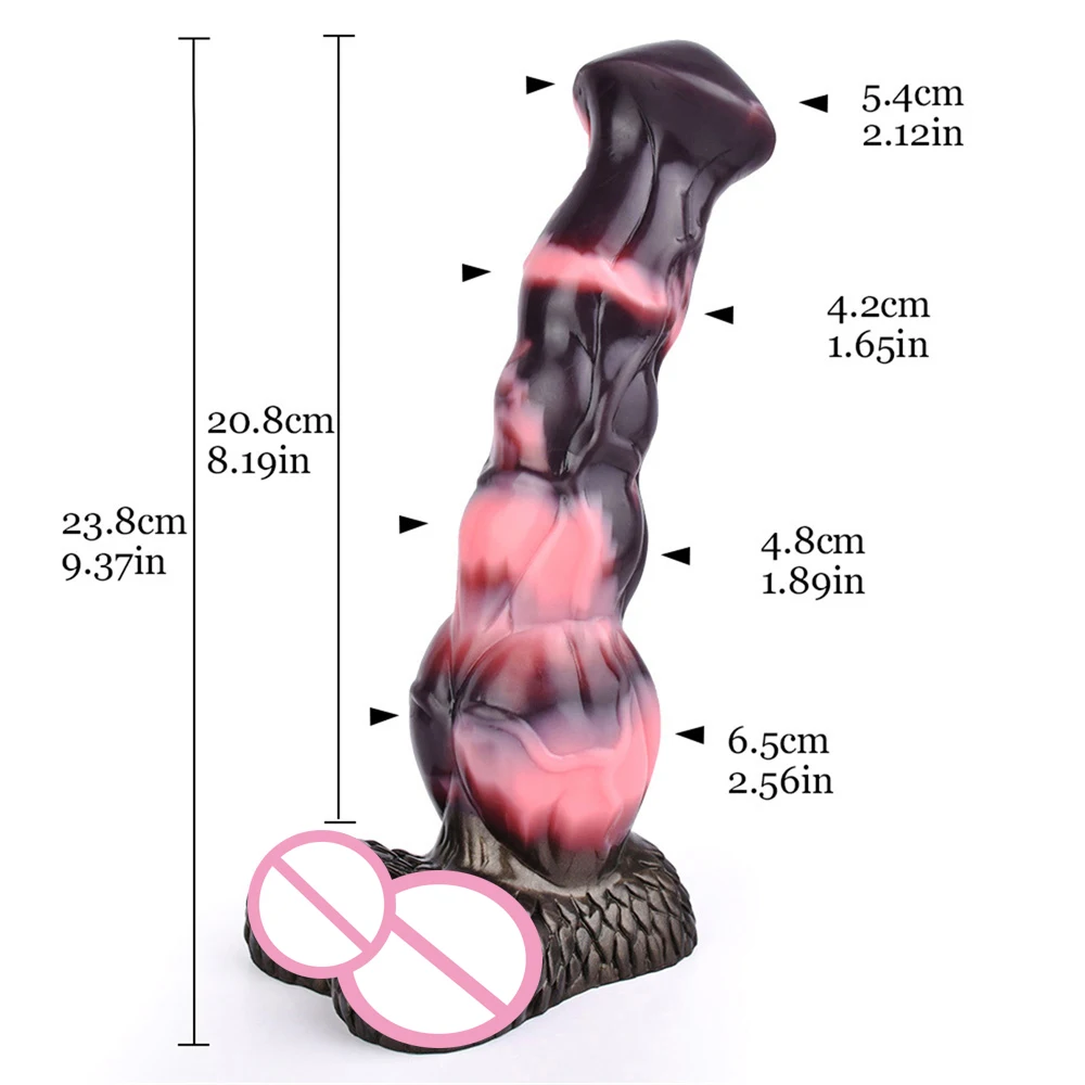 Super Large Horse Dildo Plug anale realistico pene artificiale strumenti del sesso animale Big Dick masturbatori femminili accessori del sesso per adulti