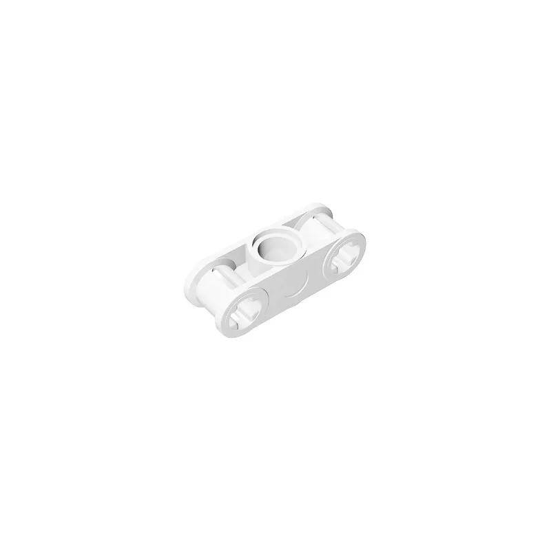 55pcs MOC compatible 2184 building block parts orthogonal double axis hole connector DIY technology parts