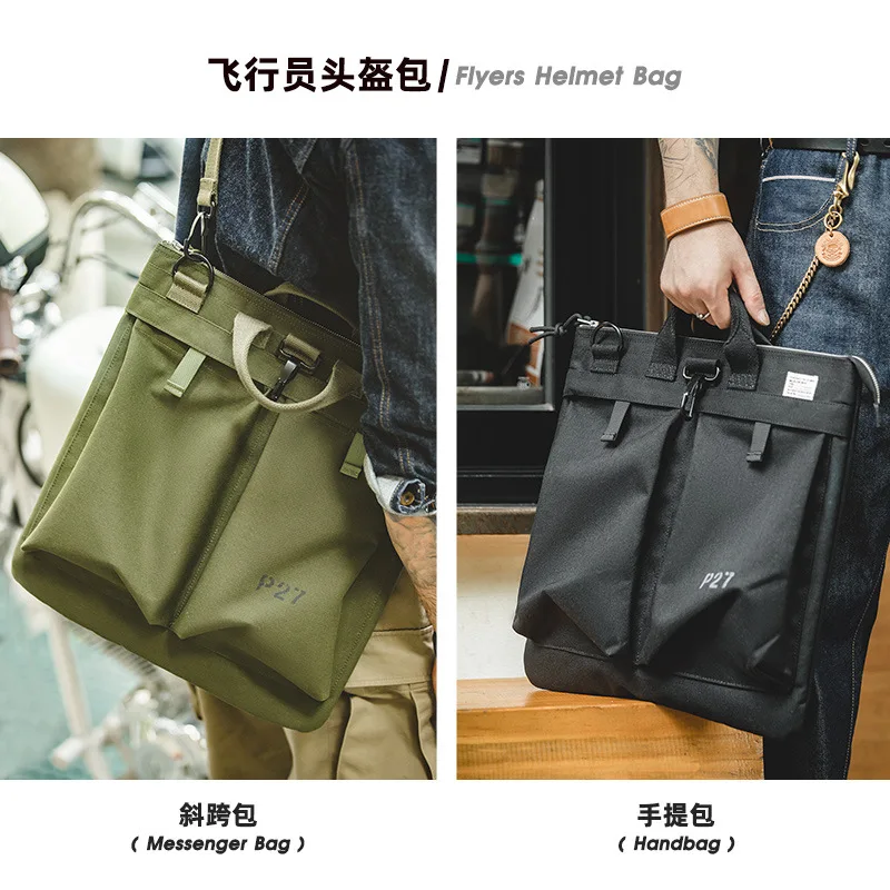 Canvas Bag For Men Retro Style large Capacity Crossbody  Unisex Shoulder Bag For Women Casual Shopping Crossbody Phone Bag