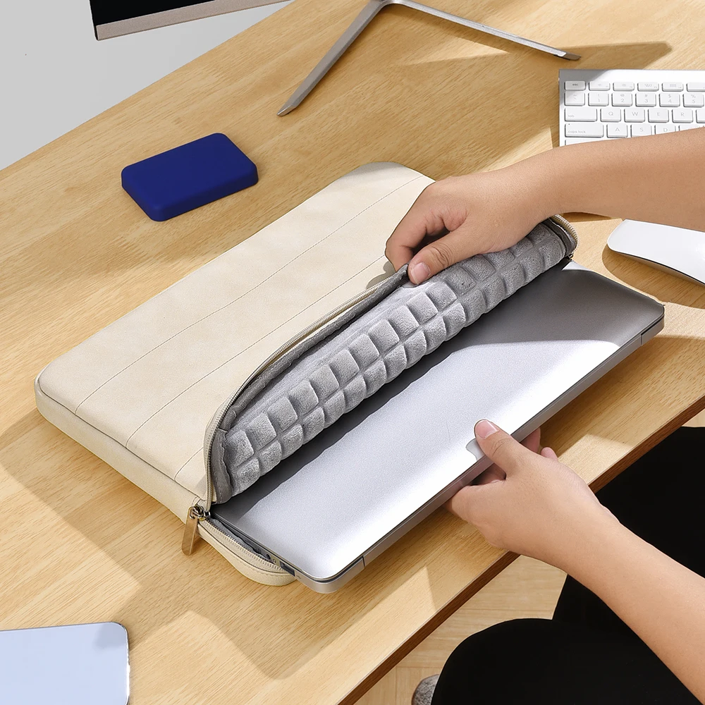 Laptop Sleeve Bag 13.3 14 15.6 Inch Notebook Bag For Macbook Air Pro 16 13 Case Xiaomi Huawei Redmi Handbag Waterproof Briefcase