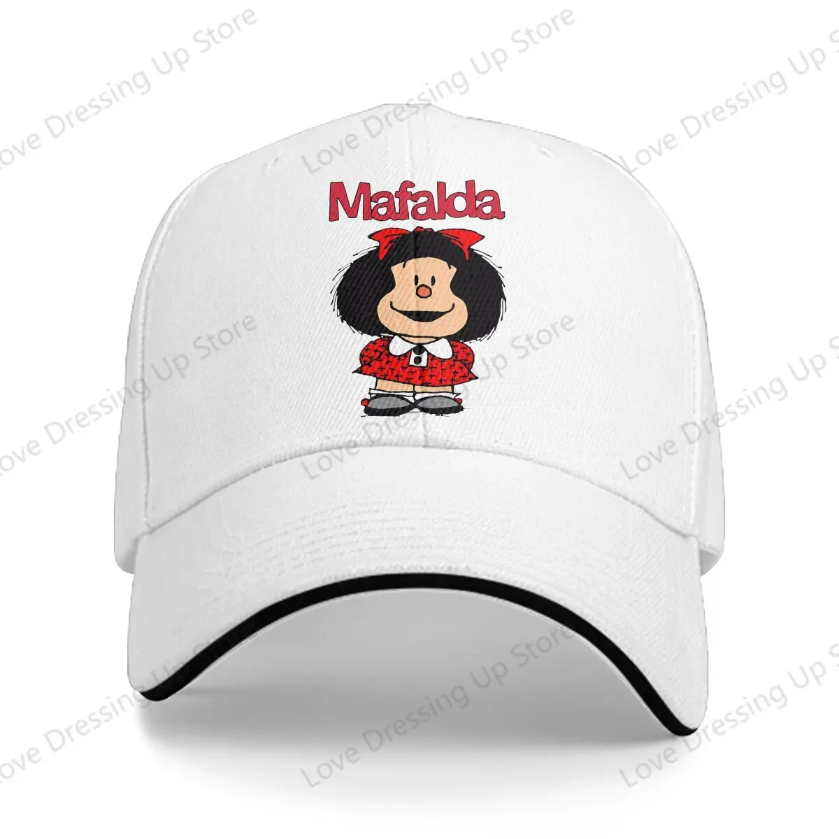 Summer Hip Hop  Mafalda Baseball Cap Adjustable personality Outdoor Running Hat Outdoor sunshade hats Unisex Gift