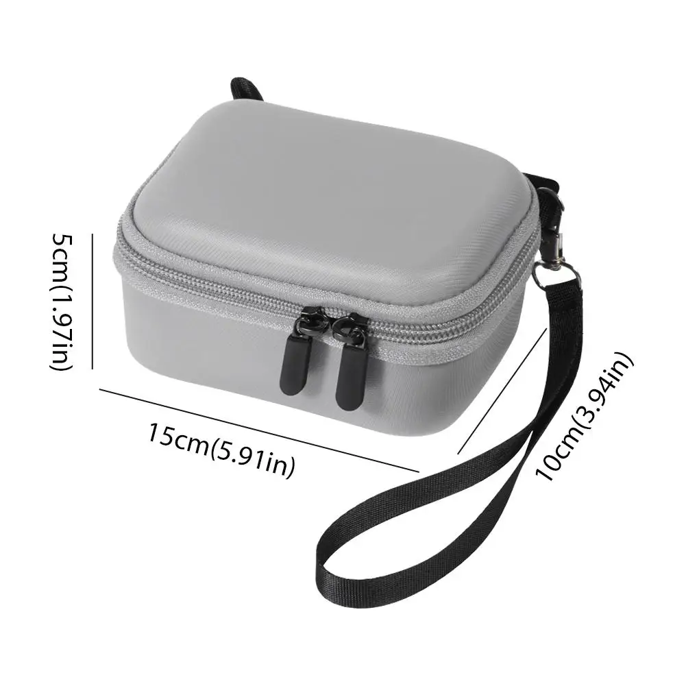 ل insta360 الذهاب الترا حقيبة التخزين مقاوم للماء غطاء واقٍ مزخرف لهاتف آيفون لكاميرا الإبهام محمول صغير محمول القرص الصلب حمل الحقيبة الملحقات #6