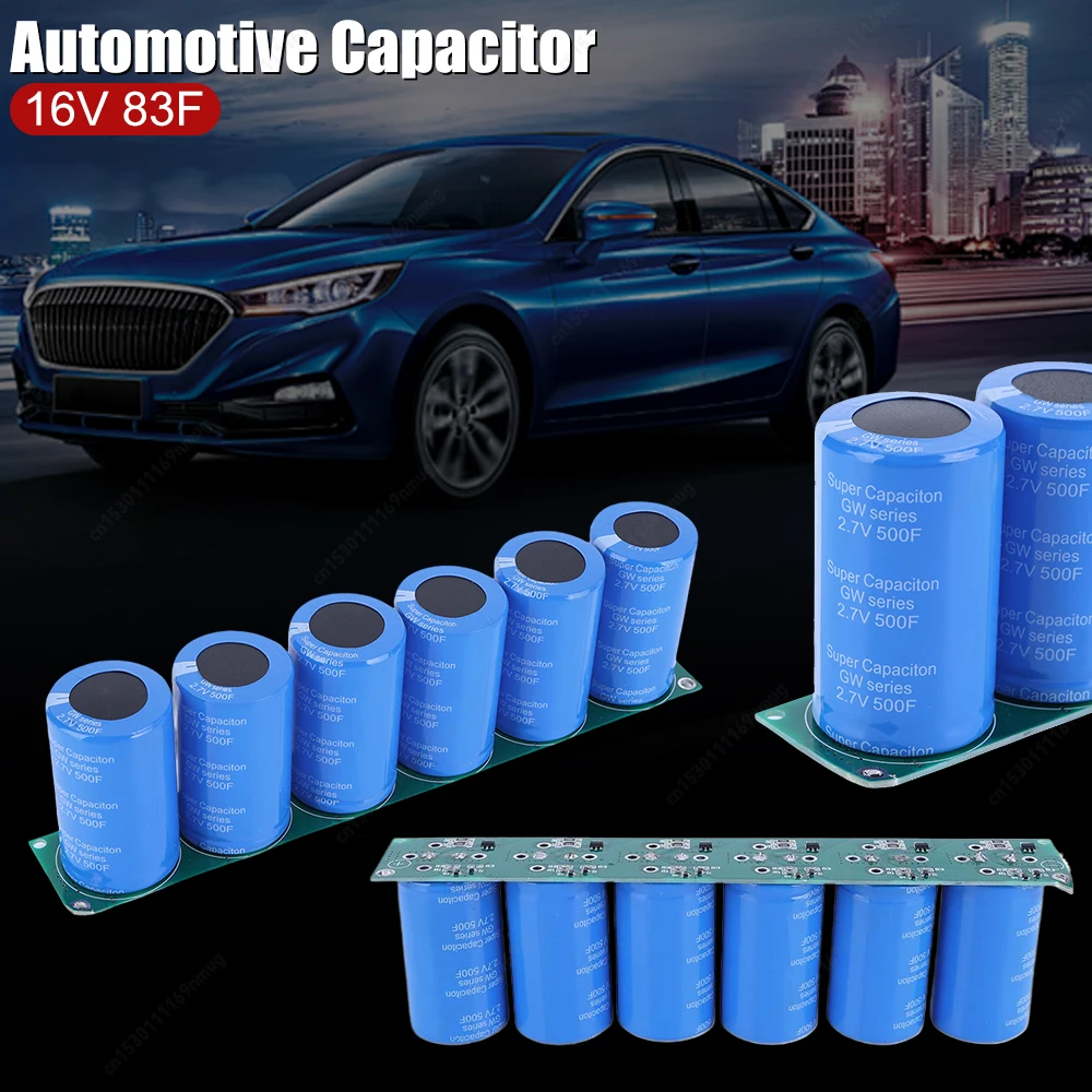 

Automotive Capacitor with Protection Board Electronic Rectifier Voltage Regulator Rectifier Battery Accessories