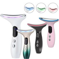 EMS Facial Massager - LED Anti-Aging Device, Neck Lift Sculptor for Double Chin Reduction, Skin Tightening & Wrinkle Care