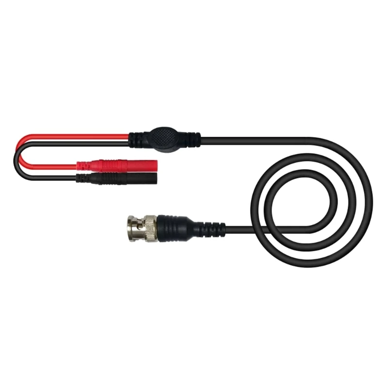 E5BE Signal-Generator BNC Male to 4mm Safety Male Banana Plug Test Lead Cable 150V/3A