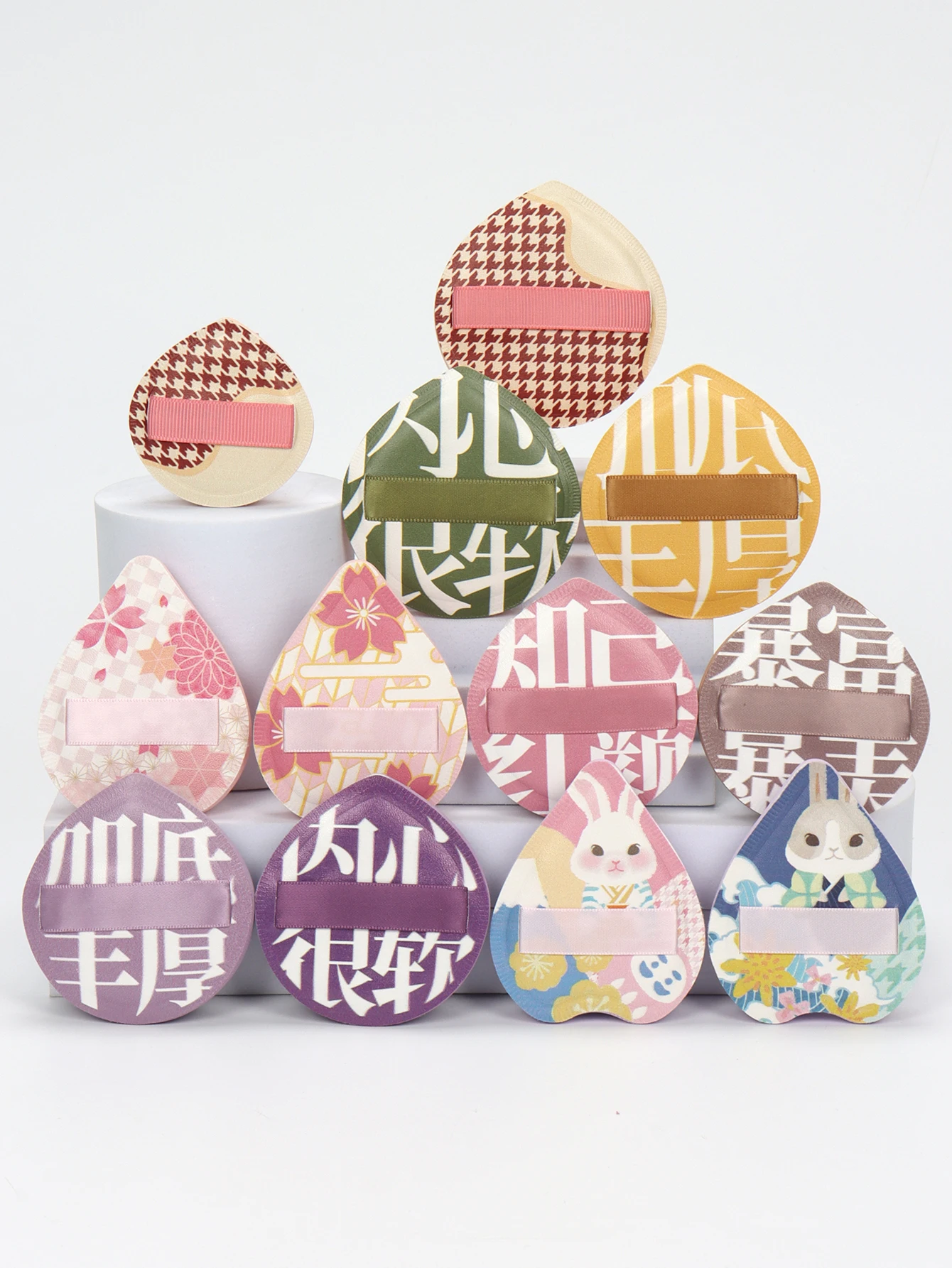 Xl super grosso cosméticos puff corretivo fundação esponja almofadas tamanho grande molhado seco uso rosto beleza maquiagem puffs ferramentas