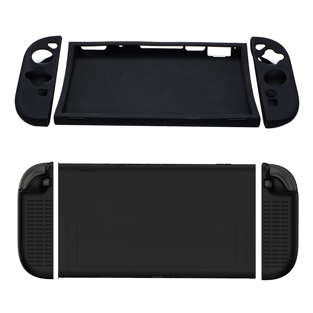 Funda de silicona suave dividida, funda protectora de goma para consola de juegos N Switch 2 2025 NS2