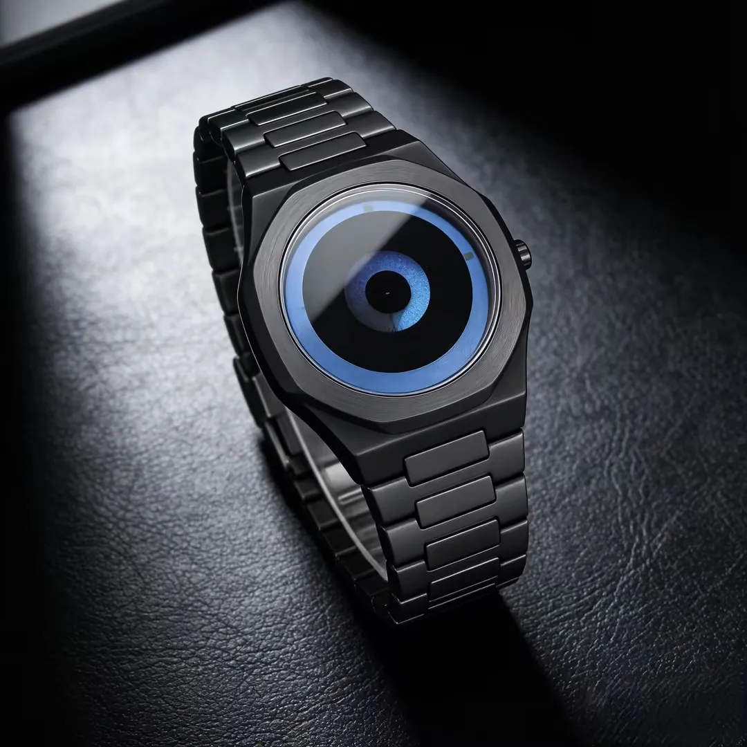 

Креативные часы с дизайном в виде планетарных колец, простые и стильные спортивные часы, деловые кварцевые часы, унисекс.