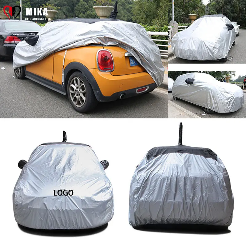 

Car Cover Case Sun UV Snow Waterproof For Mini Cooper F55 F56 F54 F60 R55 R56 R60 Outdoor Protection Exterior Auto Accessories