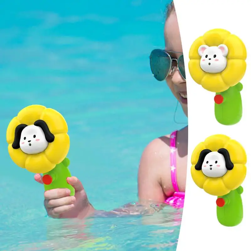 Crianças atiradores de água dos desenhos animados cão urso atirador de água para crianças criativo quintal atividade piscina praia jogo jateamento divertido jogo festa