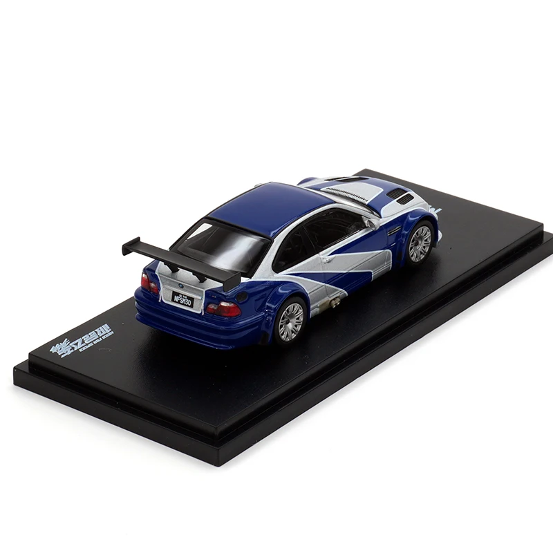 AR MJ In Stock 1:64 E46 M3 GTR Diecast Diorama Car Model Collection Miniature Toys image 4