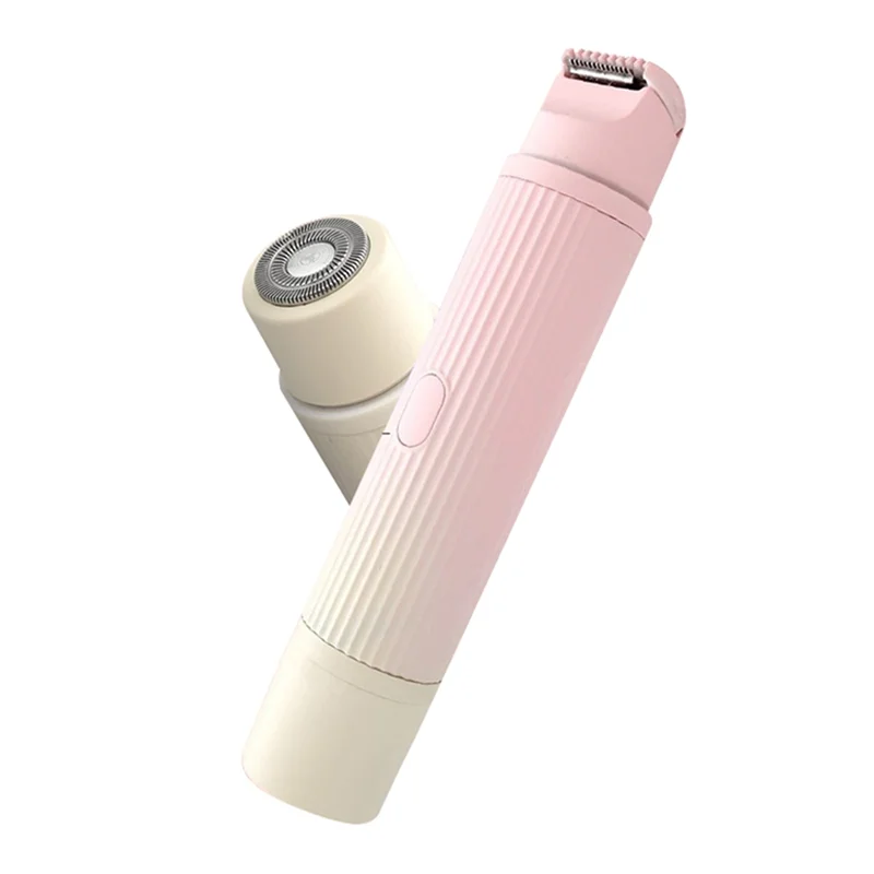 

A84G-Bikini Trimmer And Shaver For Women 2-In-1 Wet/Dry Electric Body Hair Trimmer Facial Hair Removal