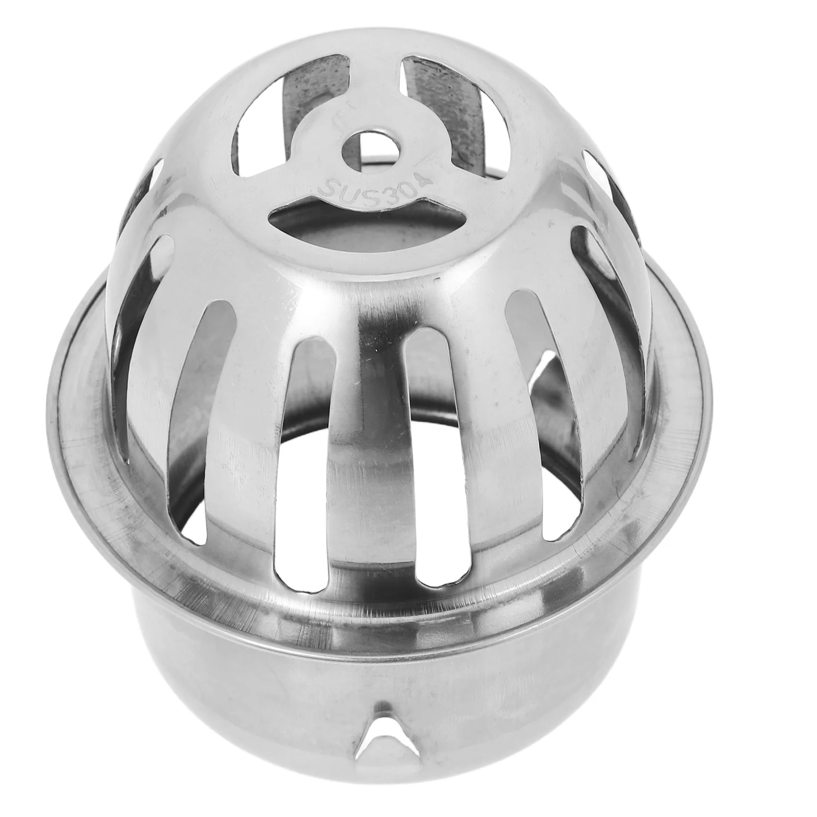 

Stainless Steel Dome Floor Drain Cover Efficient Filtration for Outdoor Roof Balcony Garden Basement Clog Prevention System