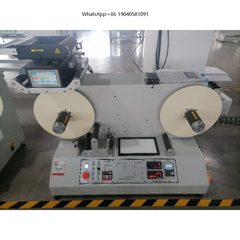 Custom-made New Lingtie Automatic Rewinding Machine Counter Designed for Rewinding Rolls Self-adhesive Label Paper