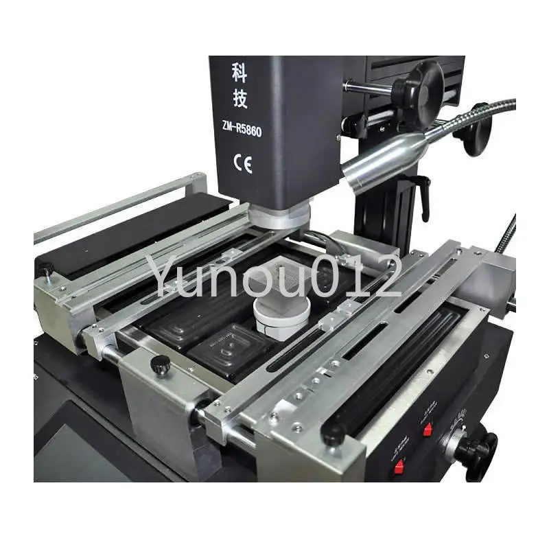 BGA Soldering Station 3 Zones Rework Machine for Phone Repair with Microscope CCD Camera ZM-R5860