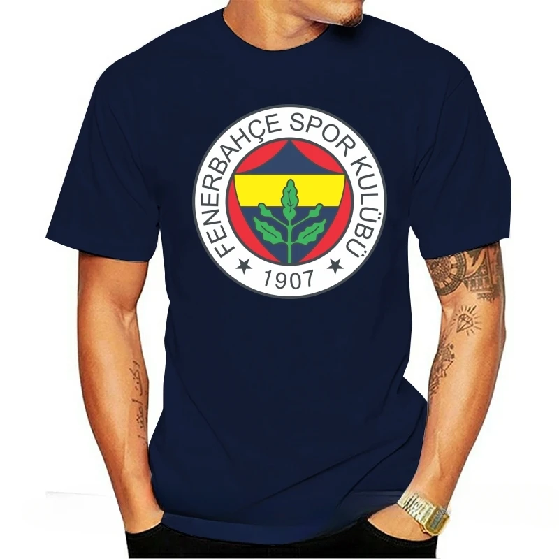 Mens New  Clothing Summer  Cotton Men Fenerbahce Custom Tshirt cotton tshirt men summer fashion t-shirt euro size