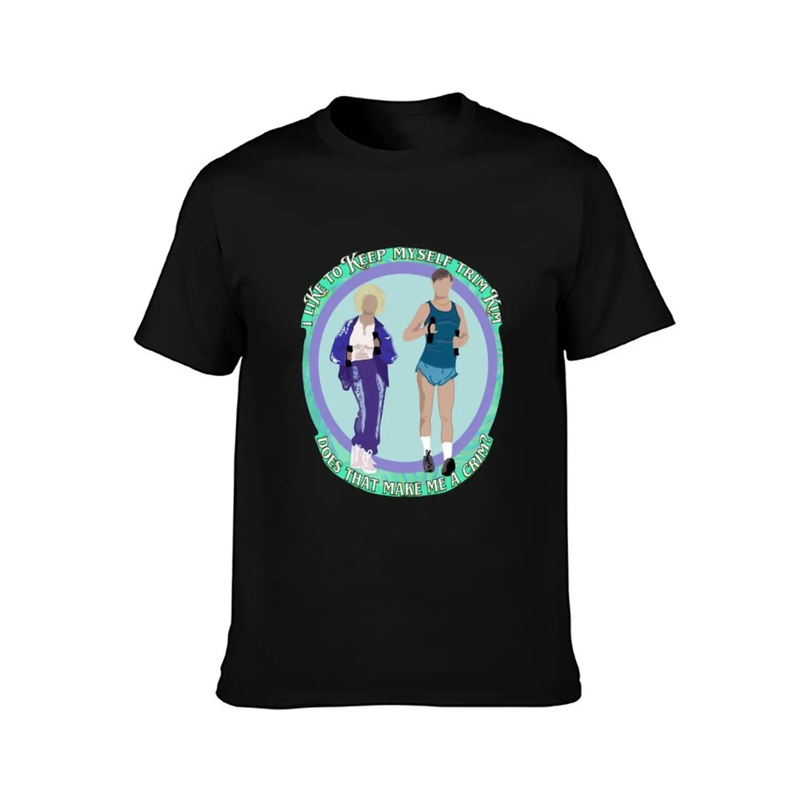 Keeping Trim, Kath & Kim T-Shirt, Summer Casual Cotton Tee, Oversized Streetwear Tops, Vintage Graphic Print, Unisex Men Women