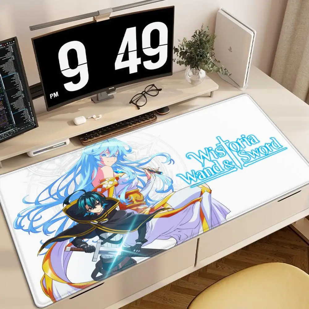 

1pc Anime Wistoria Wand and Sword Mousepad Non-slip Suitable For Office Computers Laptops E-sports Game Desk Mats XXL Keyboard