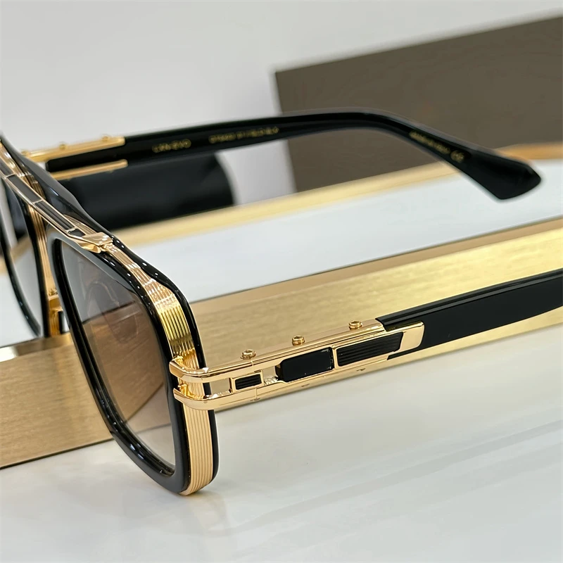 DILTA LXN-EVO DTS403  Luxury Designer Pilot Sunglasses for Women Fashion UV400 Outdoor Double Bridge lunette soleil femme