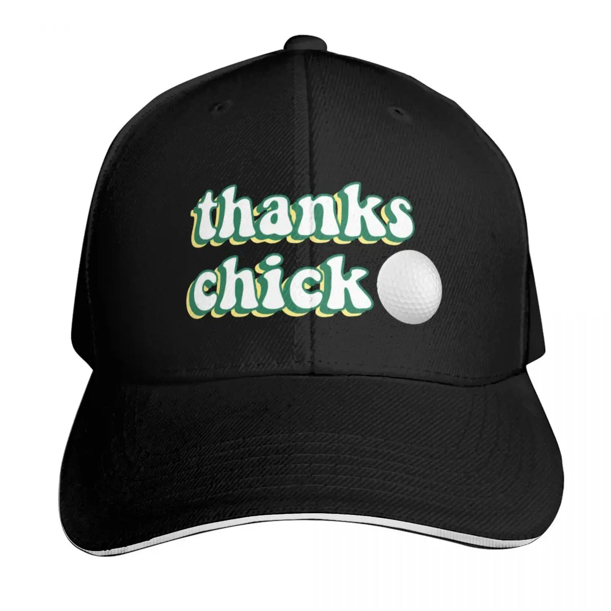 thanks chick Baseball Cap Low Profile Unstructured Unisex for Men Women Outdoor Golf Running Hiking