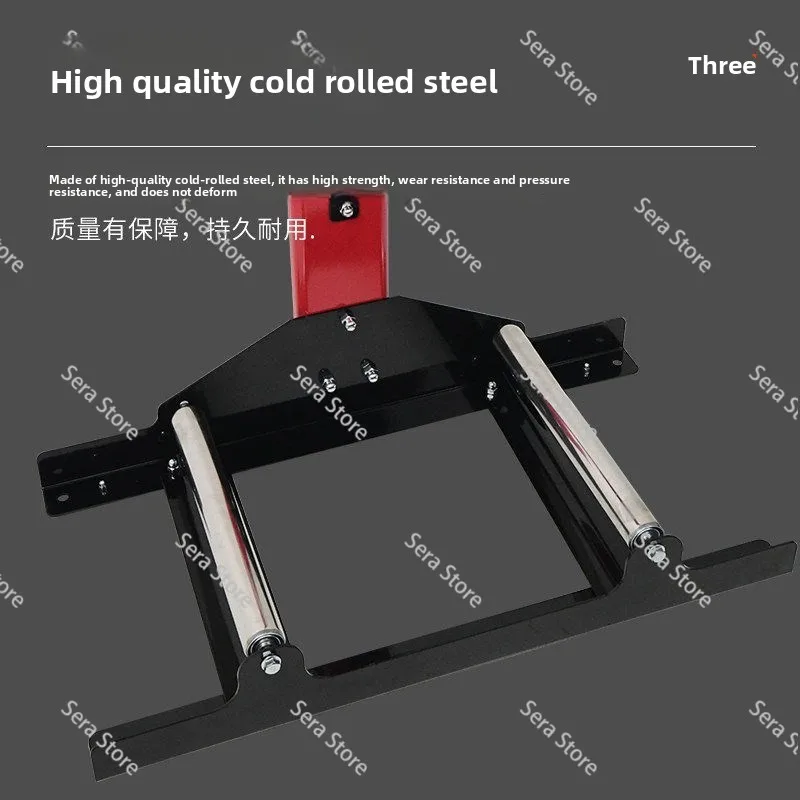 Car Wash Shop Special Wheel Hub Cleaning Bracket, Thick Rolled Steel Strip Tire Cleaning Support Rack
