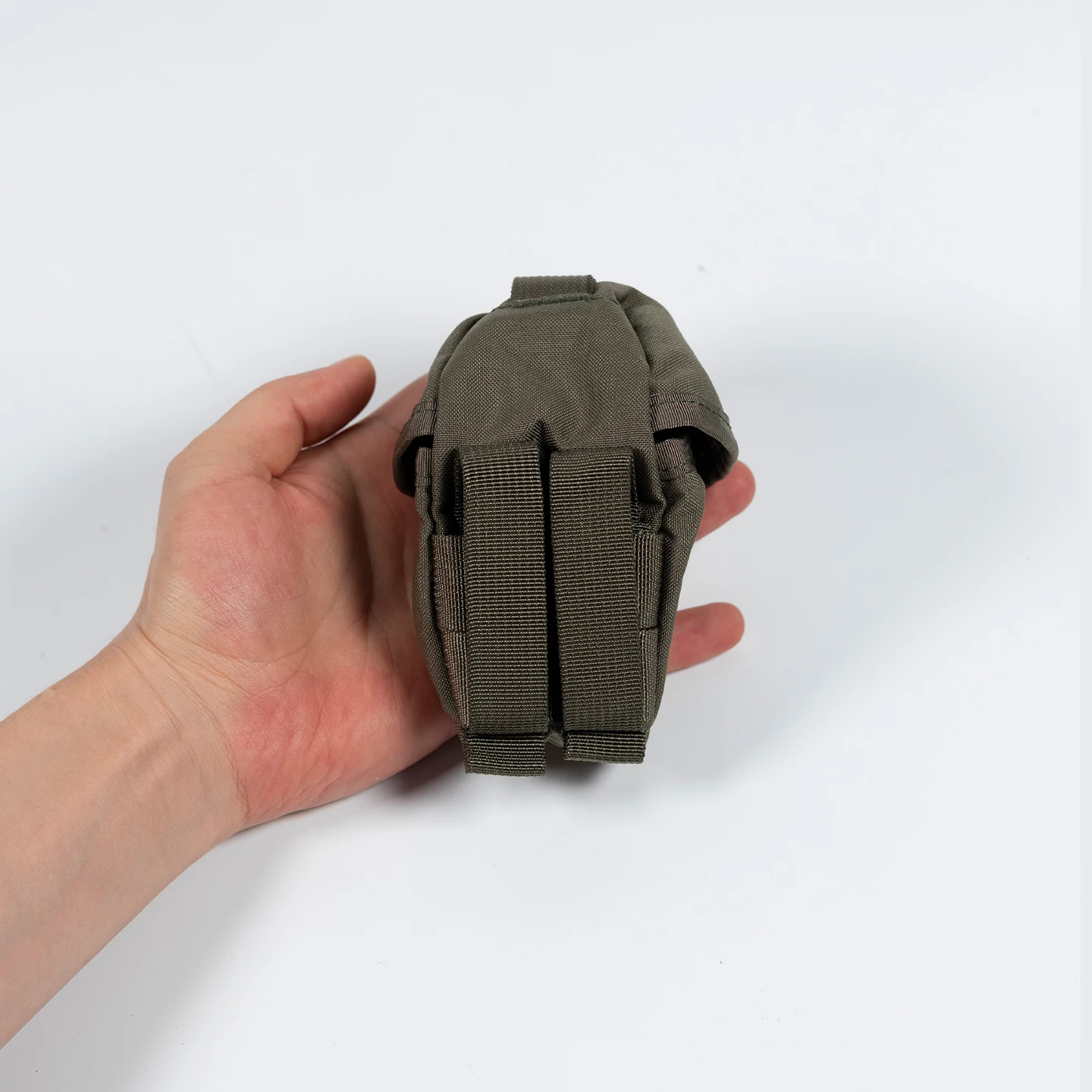 M4 Doppel- & Dreifach-Magazintaschen, Mehrzwecktasche, Schnellzugriff, 500D Nylon, Ranger-Grün – Detail 11