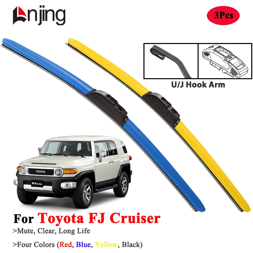 

LNJING Windshield Wiper Blades For Toyota FJ Cruiser 2006-2018