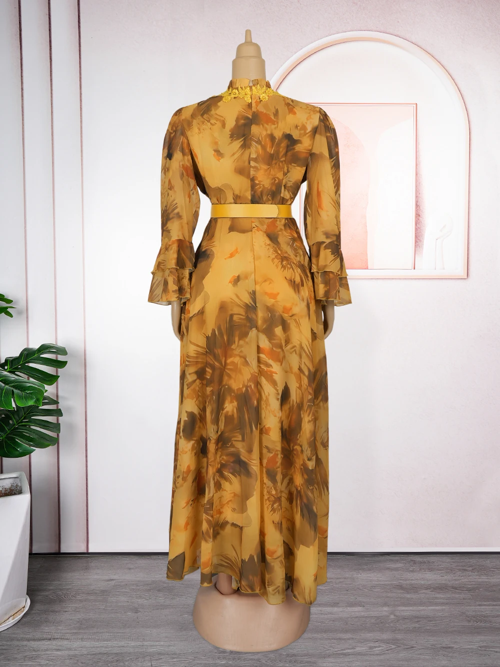 فساتين الحفلات الأفريقية مقاس كبير للنساء 2025 موضة الصيف الجديدة طباعة ثوب مسائي الزفاف فستان ماكسي إسلامي تركي أنيق