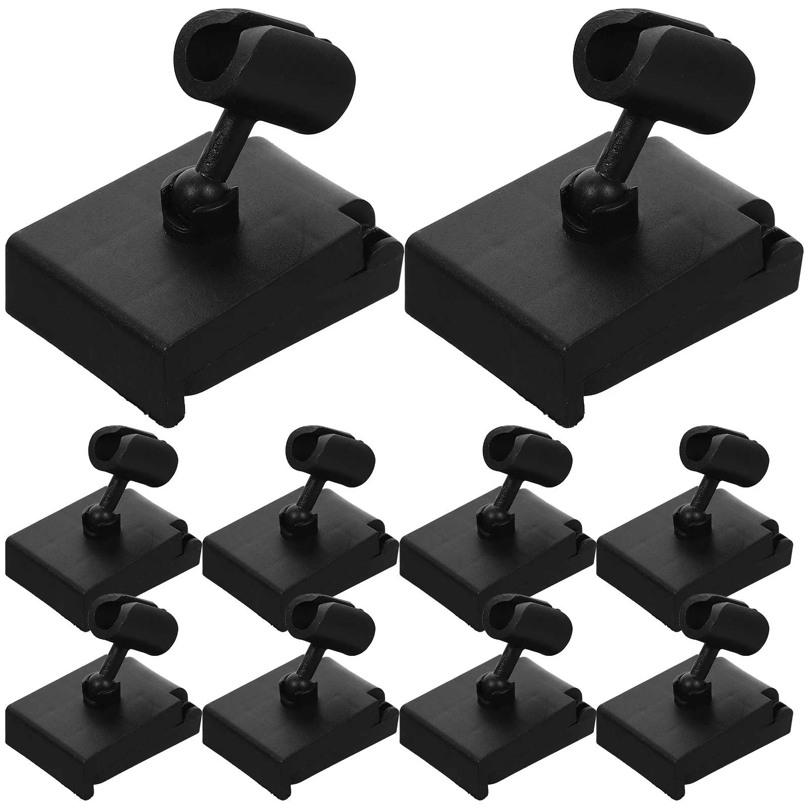 

10pcs Microphone Mount Clamp For Phone Desktop Stand Base Table Mount Clip Heavy Duty Desk Clamp Multipurpose Mic Stand Holder