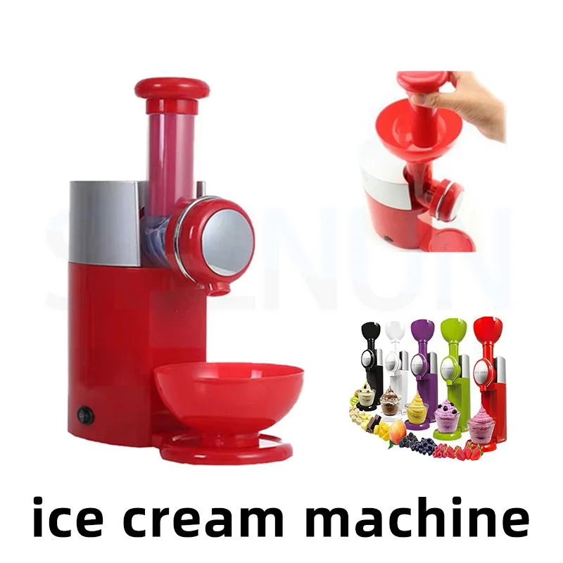 

DIY Fruit Ice Cream Machine Dessert Machine Milkshake Machine Electric Ice Cream Machine 110V 220V Sorbet Machine make Popsicle