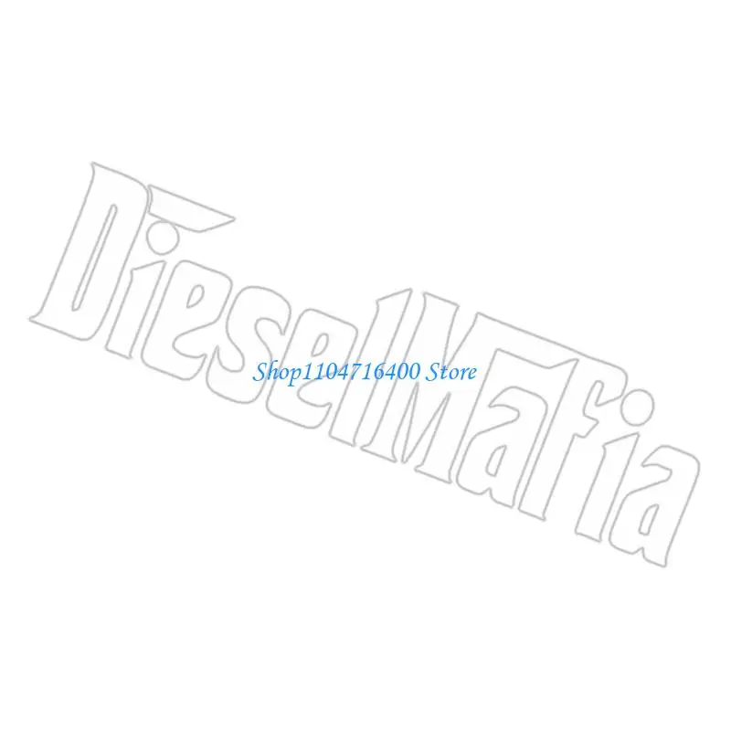 y1gd Strong Mafia Decal Waterproof Sun Car Sticker Scratch Resistant Easy to Install Suitable for Vehicles