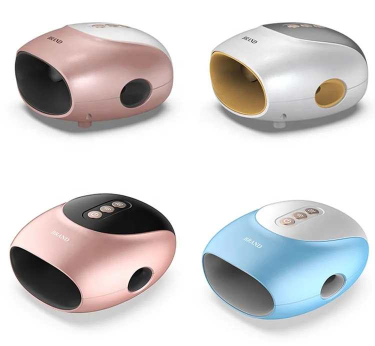 

2025 Mini Hand Massager with Heat Kneading Rechargeable Hand Massager Machine Finger Joint Massager