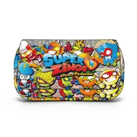 Estuche de lápices creativo para niños Super Zings, estuche de lápices de juego de dibujos animados para estudiantes de escuela primaria, bolso escolar bonito, bolsa de maquillaje
