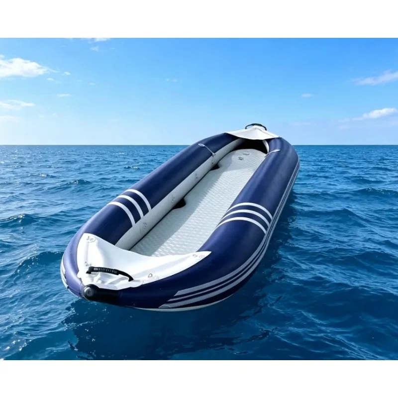 China Cheap Price PVC Inflatable Canoes And Kayaks 2 Person Sit On Kayak For Sale