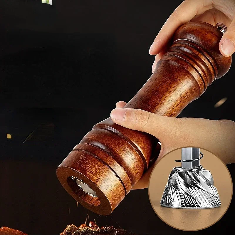 Pepper grinder for grinding black pepper grains, pepper powder, pepper, sea salt, household sesame grinding bottle manually