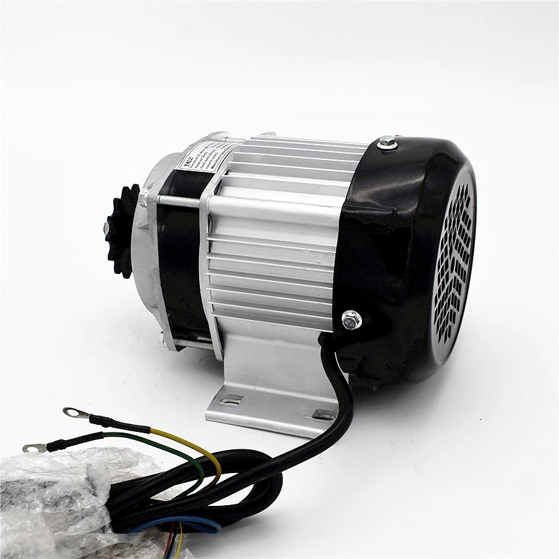 DC48V/60 فولت 350 واط 500 واط 600 واط 750 واط 1000 واط 450 دورة في الدقيقة المغناطيس الدائم تيار مستمر فرش محرك تروس دراجة ثلاثية العجلات الكهربائية/ملحقات ذاتية الصنع