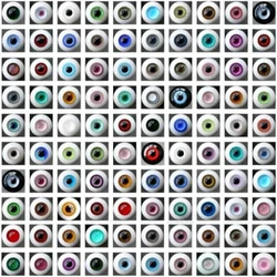 [wamami] Mystery Wholesale 8mm 10mm 12mm 14mm 16mm 18mm 20mm 22mm 24mm Random Glass Eyes Eyeball Doll Reborn