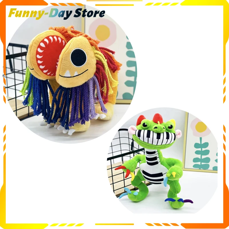 

Nightmare Critters Yarnaby Plushie Soft Pianosauruses Plush Anime Doeys Plush Toy Doey Stuffed Animal for birthday Gift Custom