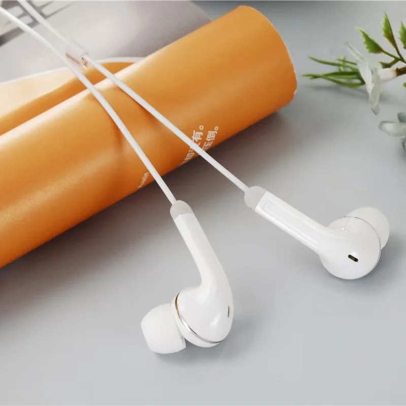 유형 C 헤드셋 스테레오 음악 이어 버드 유선 헤드폰 (삼성 Galaxy S23 S22 S21 Ultra S20 Note 10 for huawei phone 용 마이크 포함)