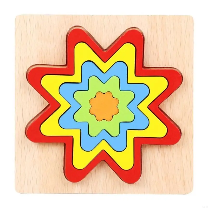 F62D Learning Squasting Toy Puzzle Baby Baby Baby Fine Motor Skill