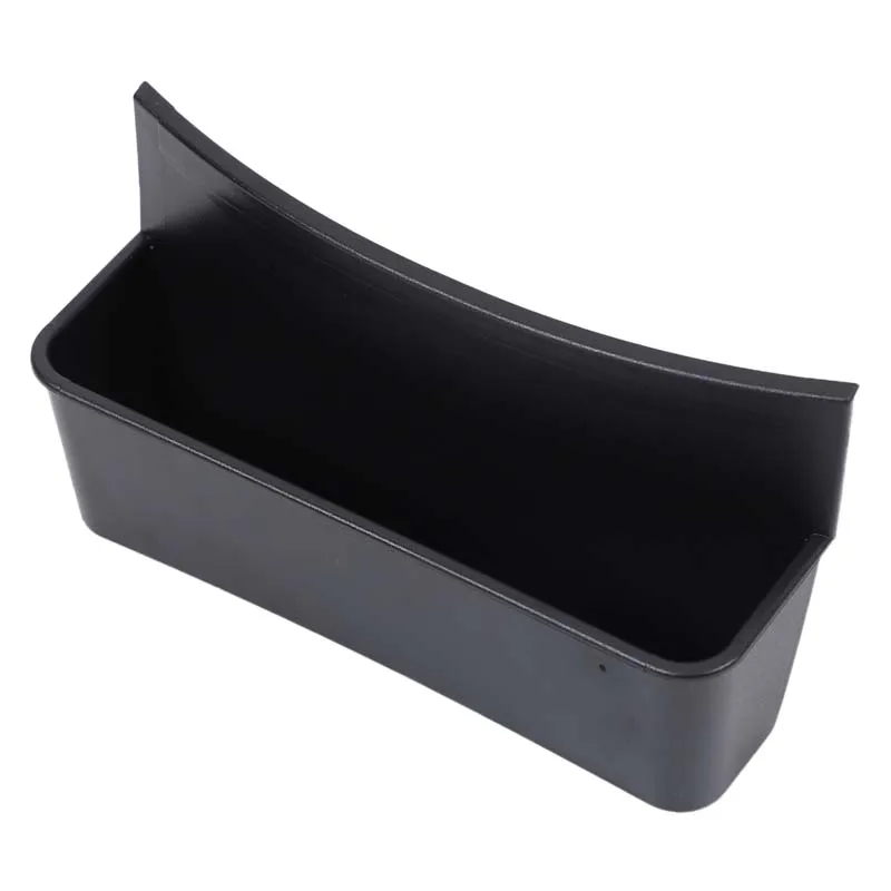 1 قطعة ABS الأسود لتويوتا تاكوما 2011-2015 سيارة التحكم المركزي درابزين صندوق الجبهة صندوق تخزين علبة الهاتف المحمول اكسسوارات السيارات #4