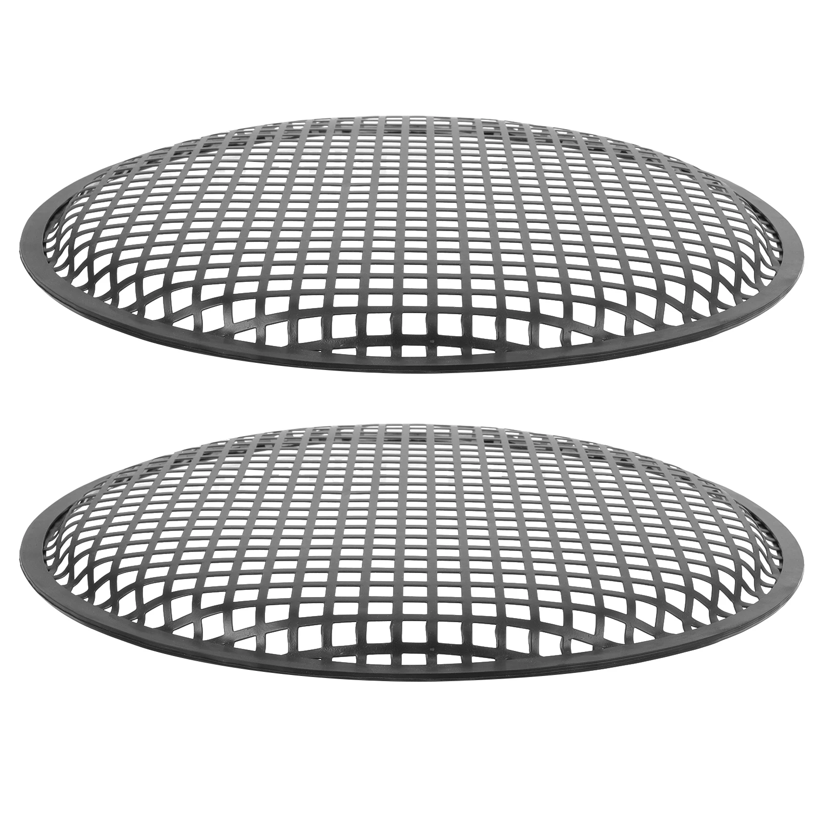 2pcs Speaker Net Iron Speaker Beautification Home Stereo Speaker Protective Mesh Cover Square Mesh Car Speaker Decorative Cover