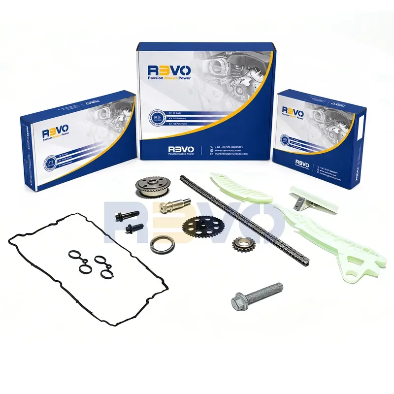 REVO 108171 Timing Chain Kit for MINI COUPE 508 308 Engine N14 5FT 5FV 5GZ OE 11317516088 11317565868 11217588996