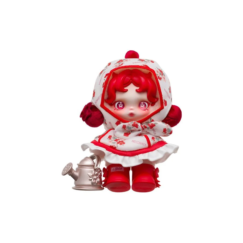 POP MART Skullpanda Blossoming In The Flower Garden Plush Doll Charm Keychain Trend Based Products PPMT-2604-0056