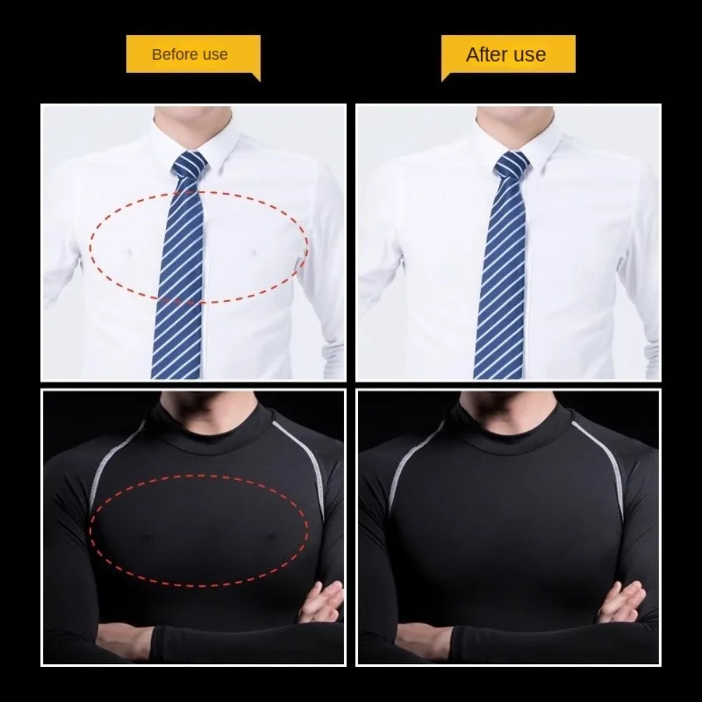 

10 Pairs 2025 Tape Men Adhesive Stickers Soft Pasties Running Nipple Cover Disposable Breathable Anti-bulge Sticker Suit