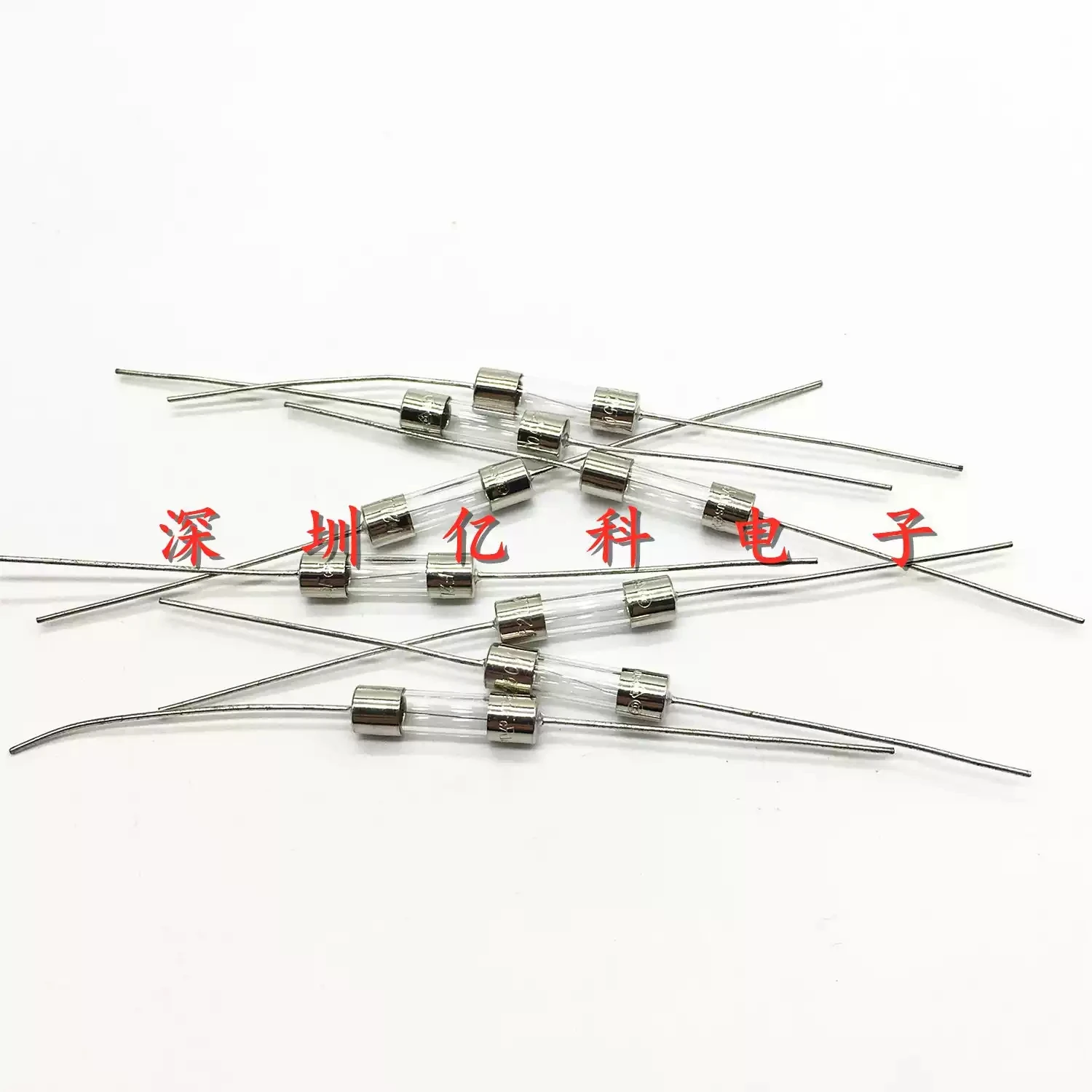 XC Xucheng 5F glass fuse tube F2AL250V F2A fast melting and breaking 5 * 20 with lead wire