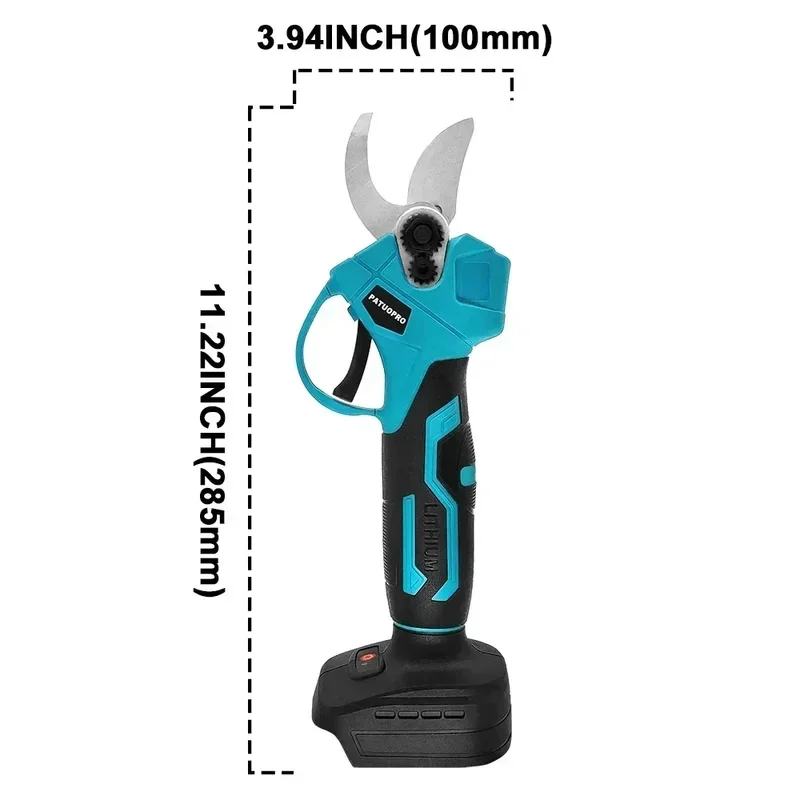Pruner Tool Branches Brushless Cordless Bonsai Pruning Makita 30MM Tree For Power 18V Electric Battery) Battery(No Shear Cutter