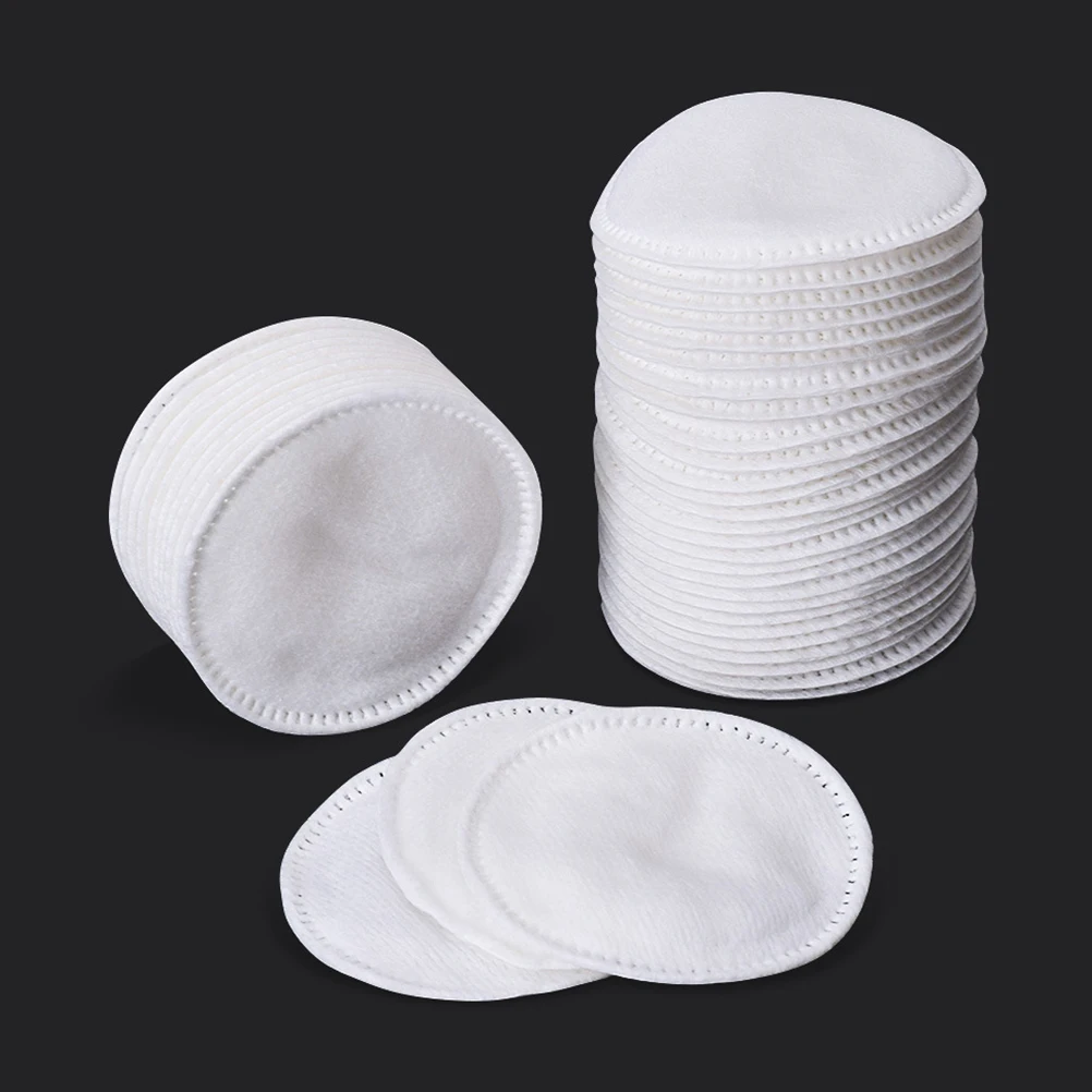 

1Set Disposable Makeup Remover Pads Pure Cotton Soft Face Cleaning Pads Lightweight Portable Drawstring Gift Set