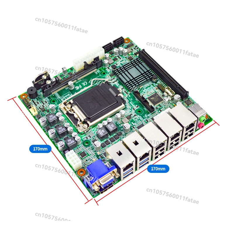 

7590 Industrial Main Board 1151 Pin 5 Network Port Vision Special Main Board Multi Network Port Industrial Control Main Board